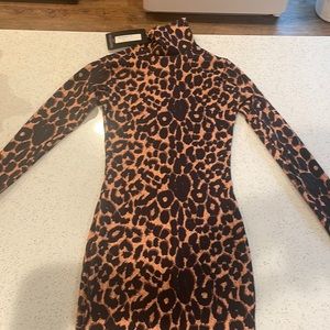 Pretty Little Things Leopard Print dress XS